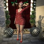 What Christmas type are you? Selena dress and Hazel flats by SEEKER