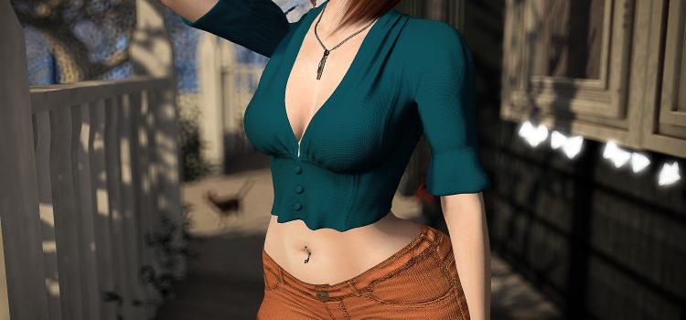 Fresh days in a brandnew year – Alba Blouse and Jeans by CAROL´S STORE