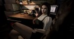 Secret Nadia investigates in a virtual noir setting in Second Life