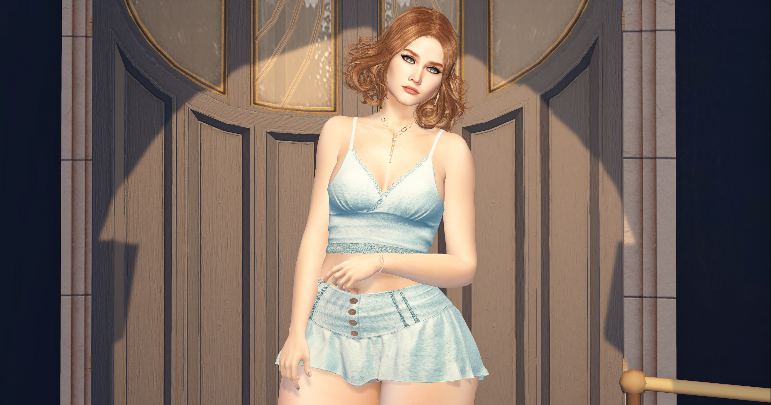 Carol´s Store Clarice – City Stroll in Summer Blue 001 009