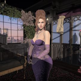 The Violet Hour – Katrina in the Twilight Chamber: DELICATT COUTURE & SYNNERGY TAVIS