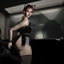 The Cat Who Didn’t Do It –  Sassy by AVAgirl