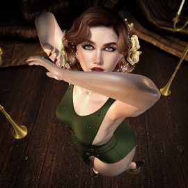 A dress can be a quiet kind of courage – Bright Dress by DELICATT COUTURE